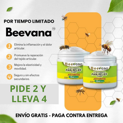 Compre 2 y llévese 4 - BeeVana™ crema dolores y articulaciones - TRATAMIENTO COMPLETO